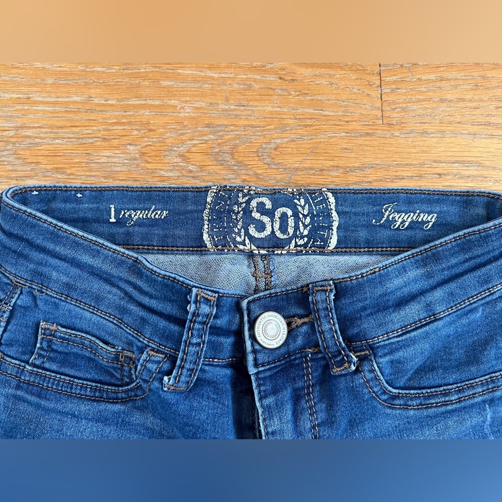Jeggings size 1 | SO jeggings size 1 | Junior size 1 jeans - Picture 5 of 6